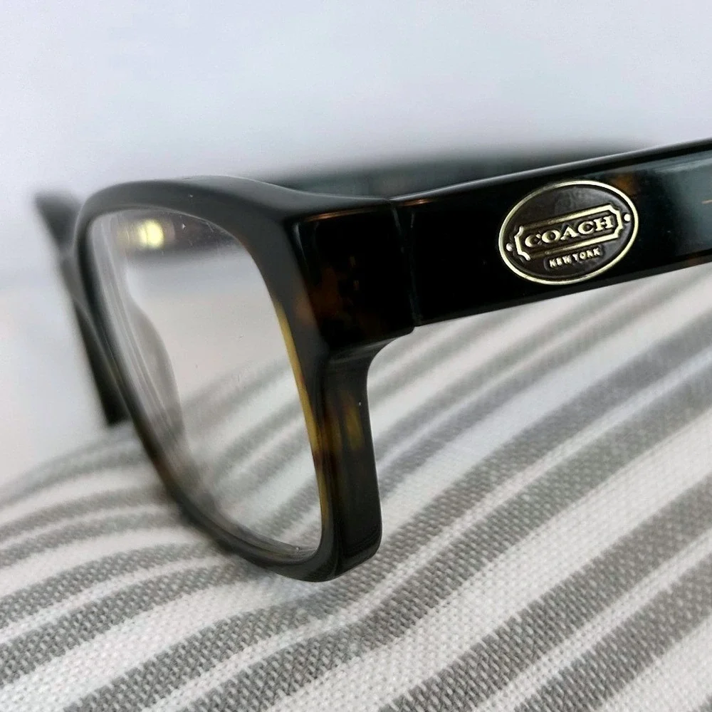 Coach Brooklyn HC 6040 Dark Tortoise Eyeglasses Frames 52-16-135 5001‎